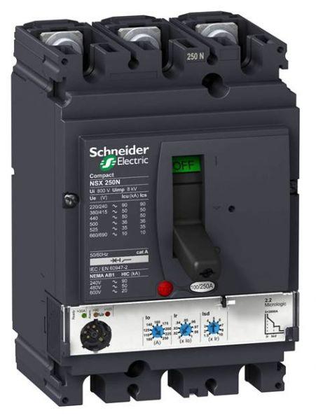 Compact NSX 160H 125A-160A 70kA